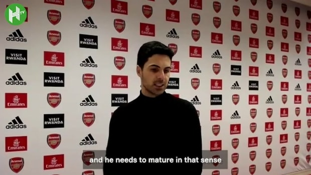 Arteta hails Martinelli after stunning performance against West Ham